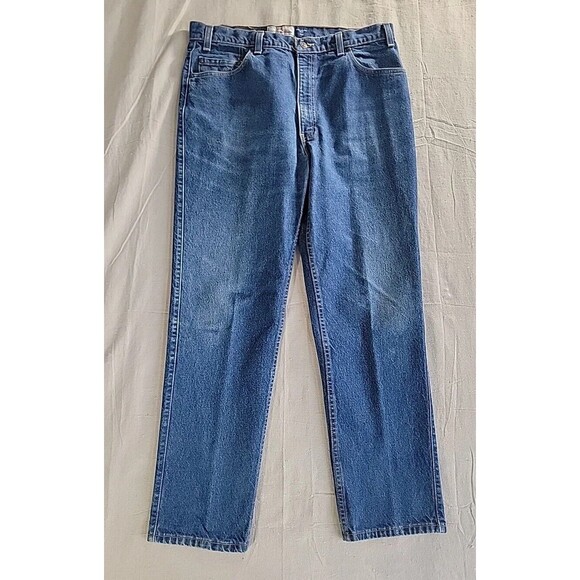 Vintage Levis 540 Mens 36x30 Jeans Relaxed High Rise Medium Blue USA 90s EUC - Picture 1 of 16